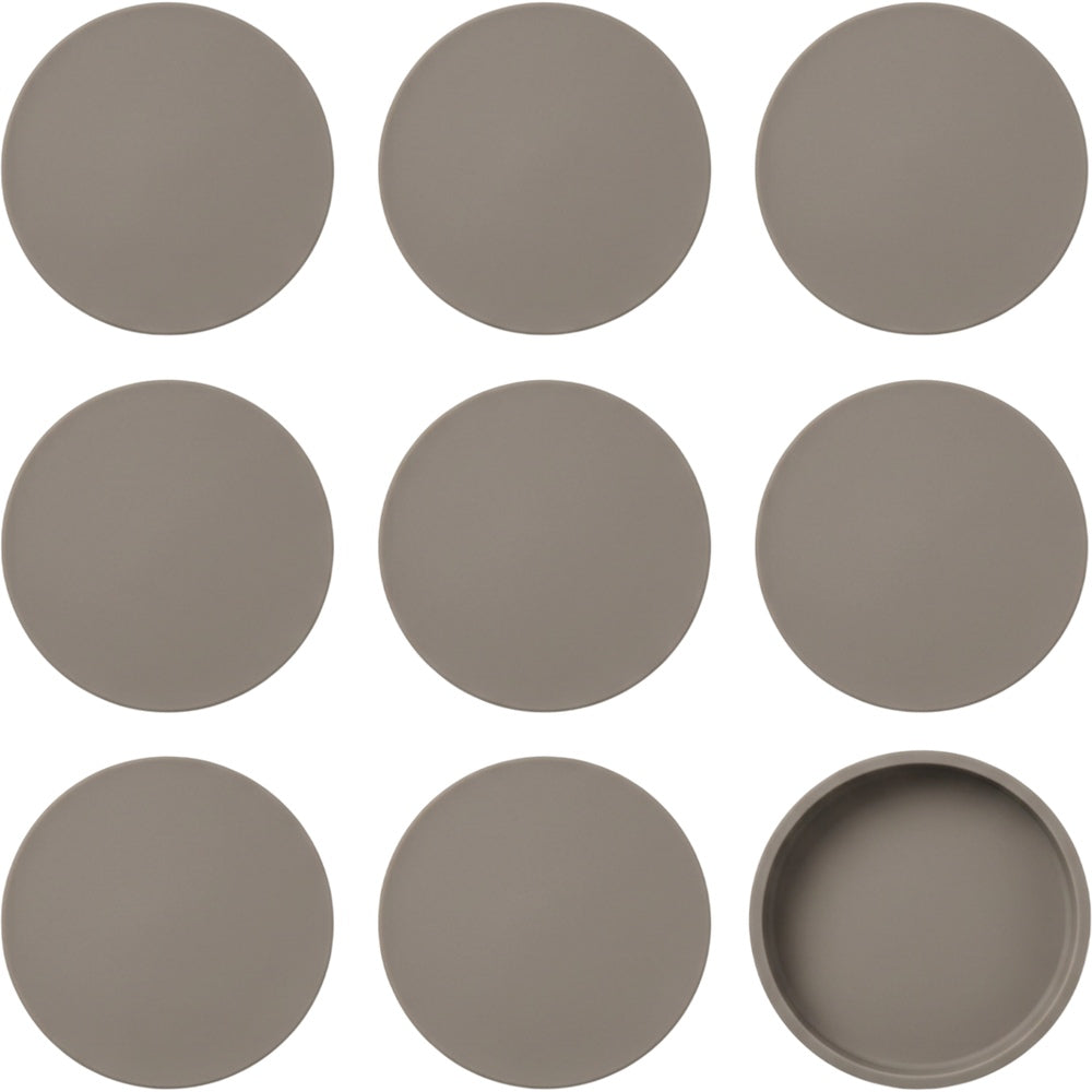 Ywjnp Quietring Matte Silicone Drink Coasters 4 in Set of 6 - Product view